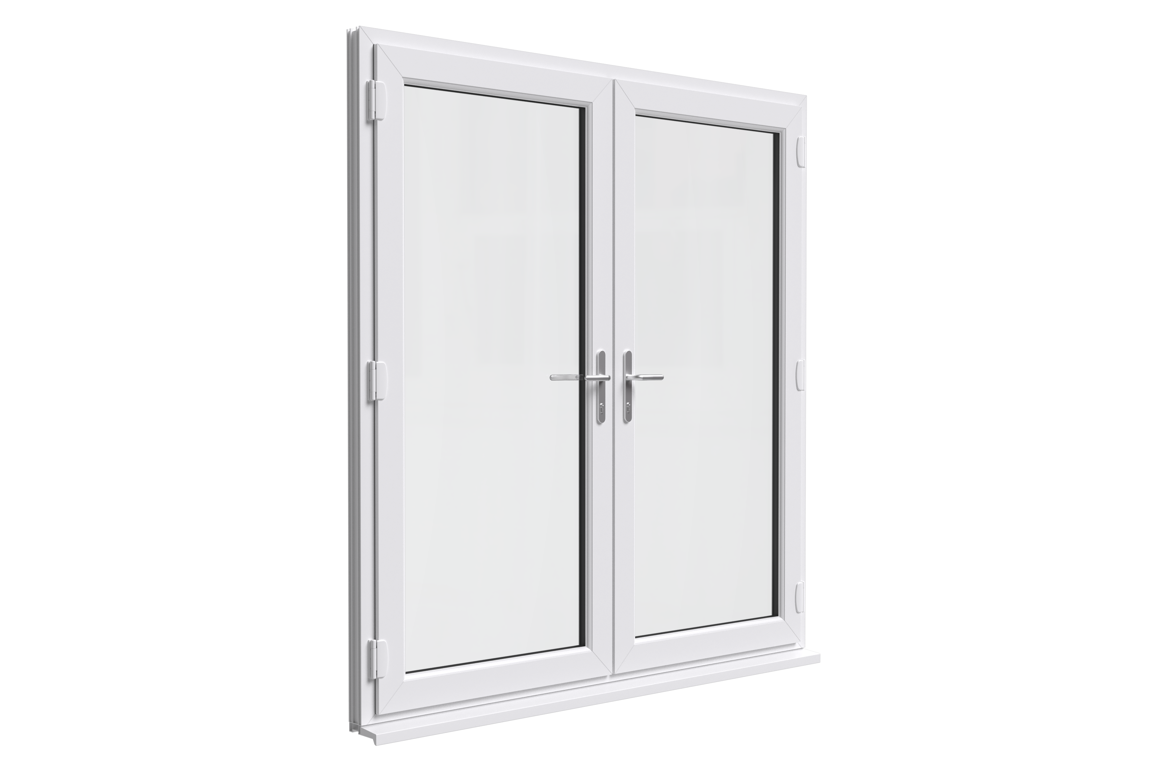 70mm French Door Catalogue White Exterior