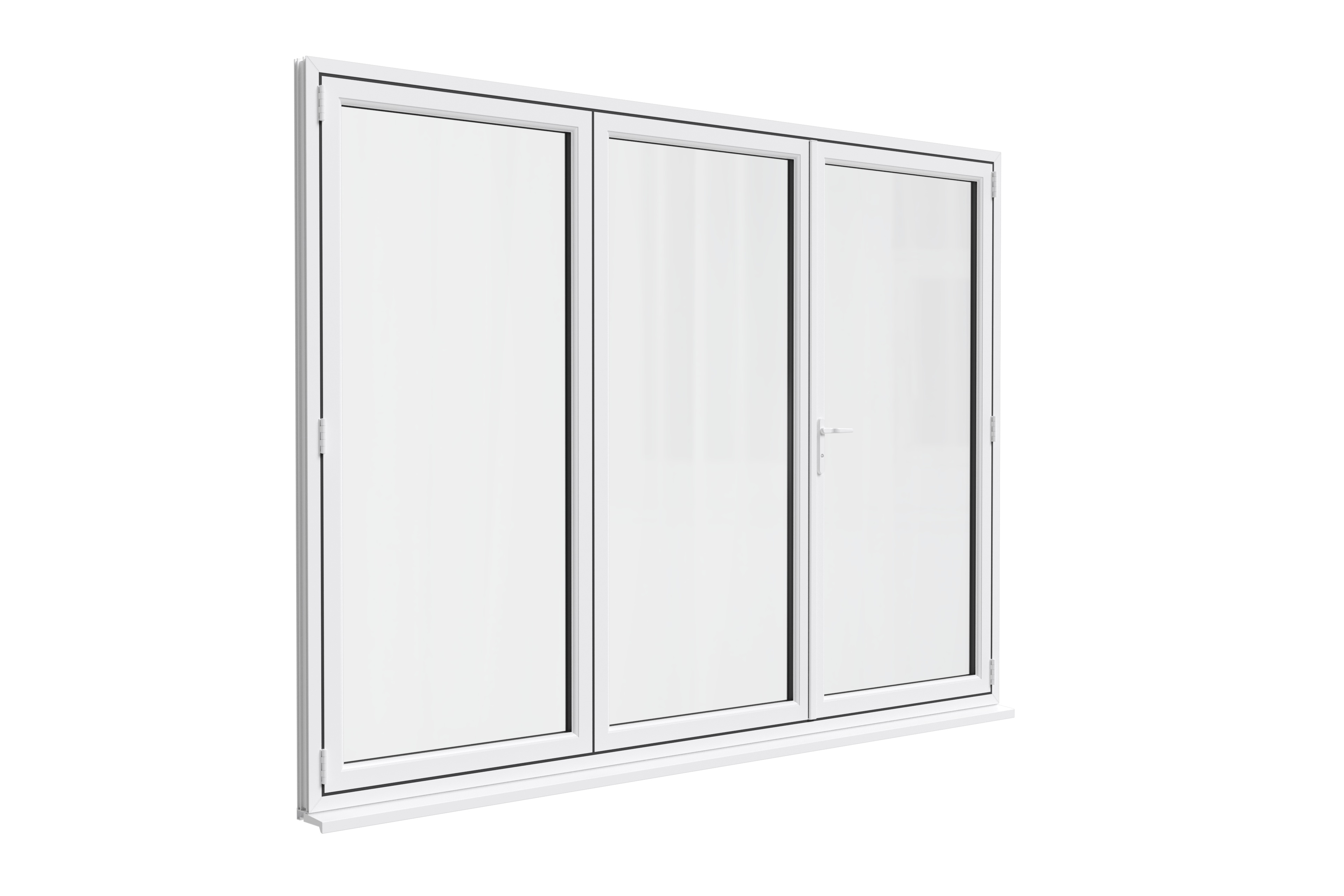Standard BiFold Catalogue White Exterior