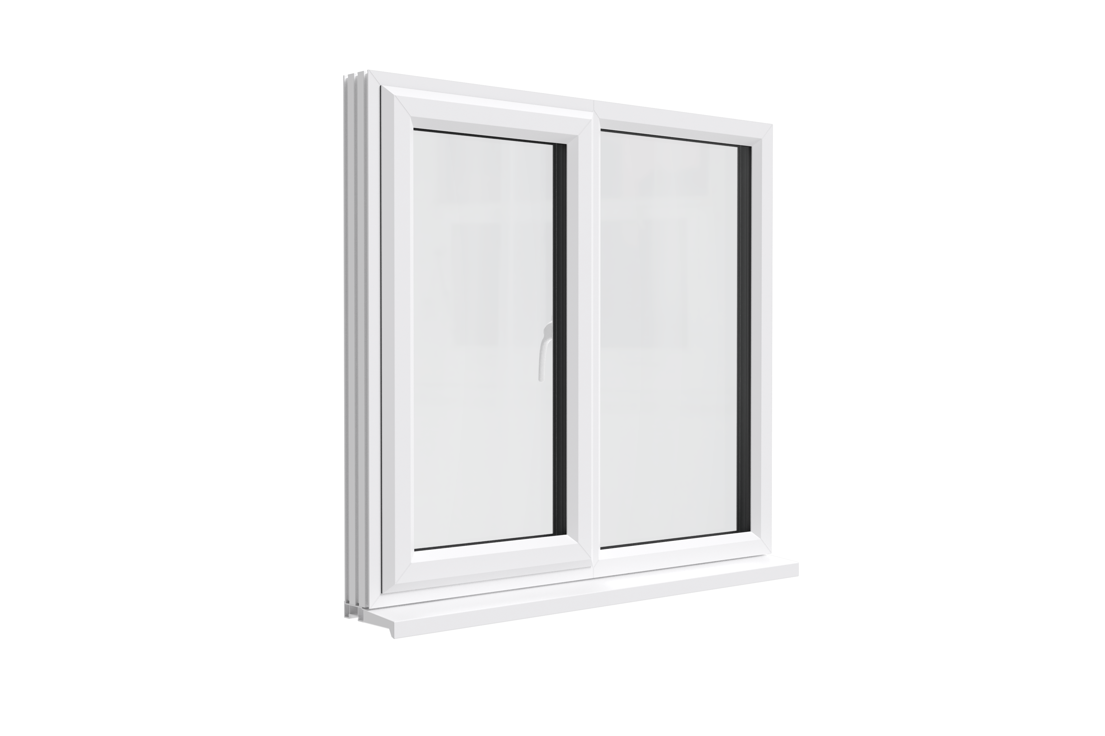 Zero90 Casement Catalogue White Exterior