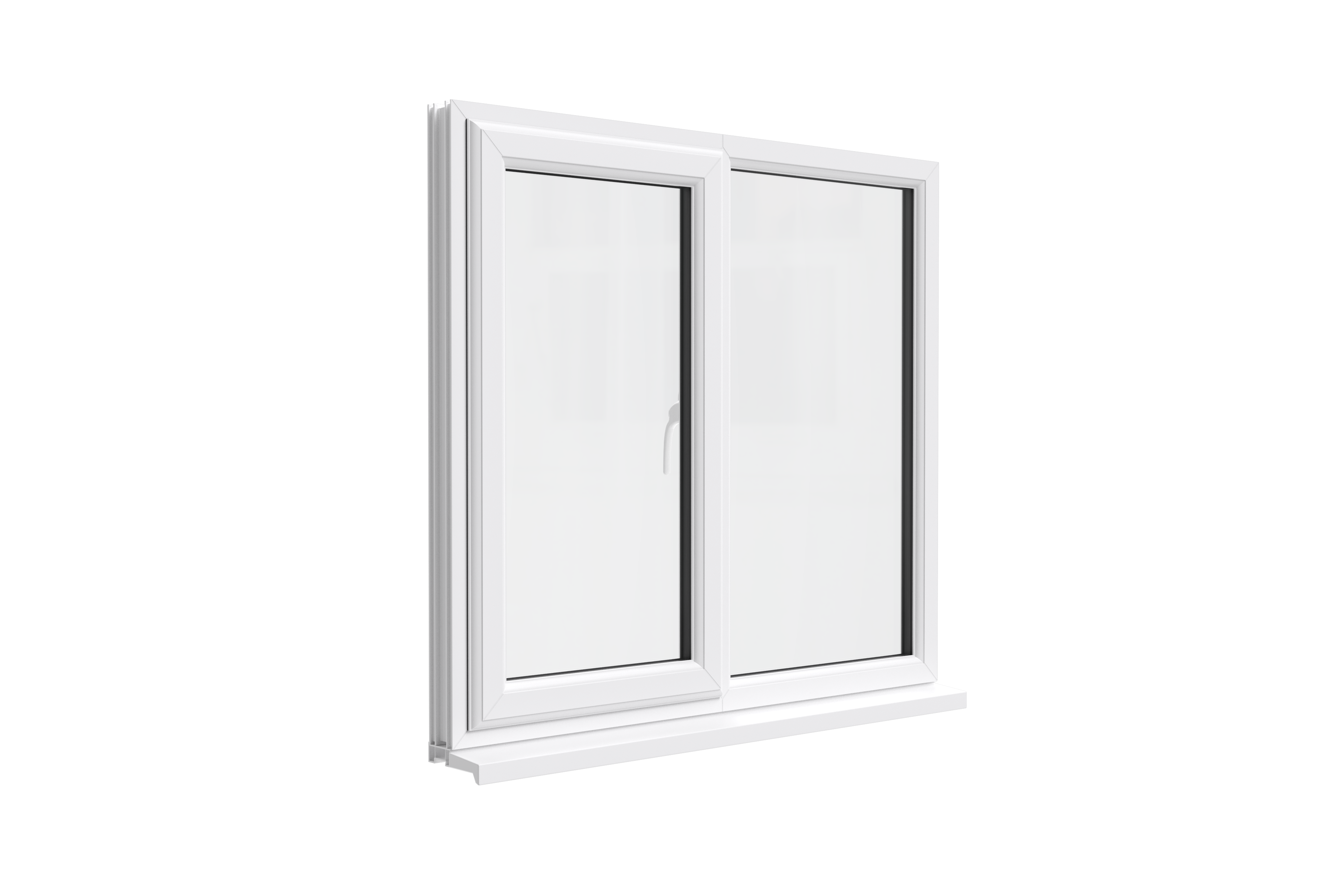 70mm Casement Catalogue White Exterior