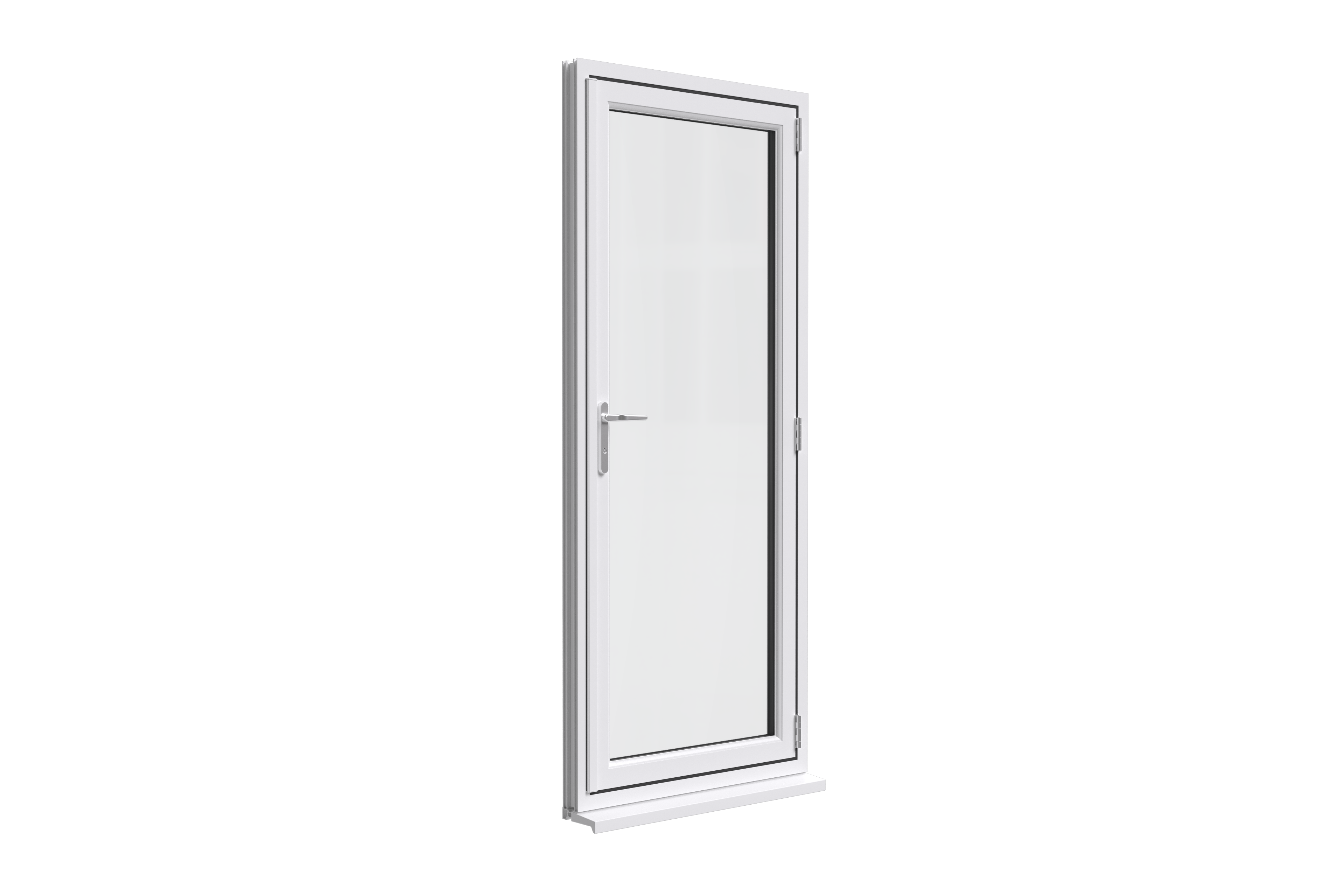 Alumina Resi Door White External